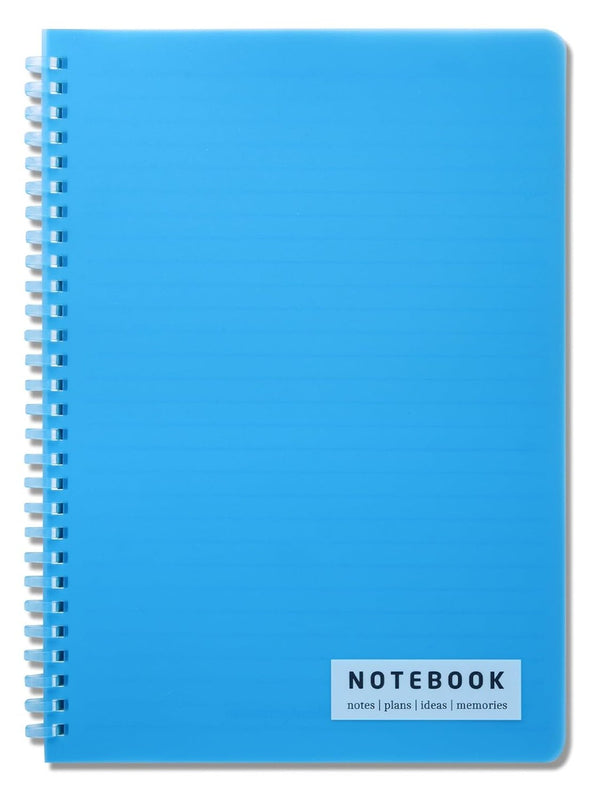 B5 Ruled Spiral Notebook – Blue